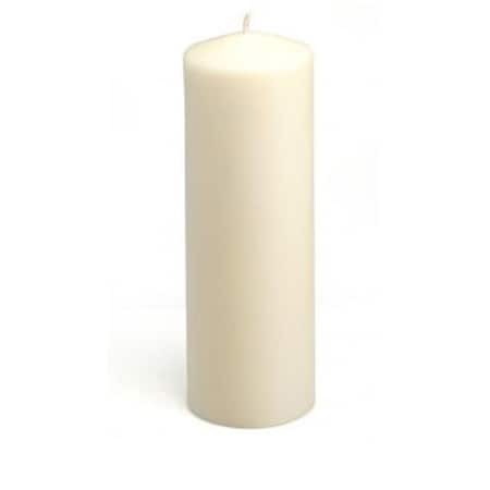 Zest Candle Zest Candle CPZ-048-12 3 x 9 in. Ivory Pillar Candles -12pcs-Case - Bulk CPZ-048_12